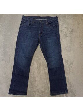Levis 559 Jean 38x30 Relaxed Straight Dark Wash Denim High Rise Classic Fit